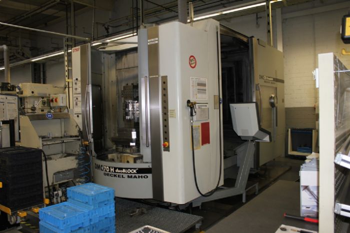 CNC Centro de Mecanizado DMG DMC 70 H duoBlock, horizontal